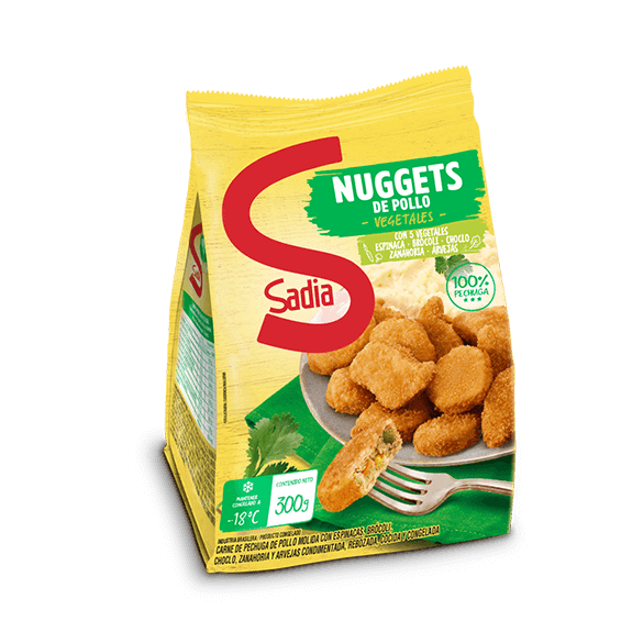 Nuggets de Pollo Vegetales